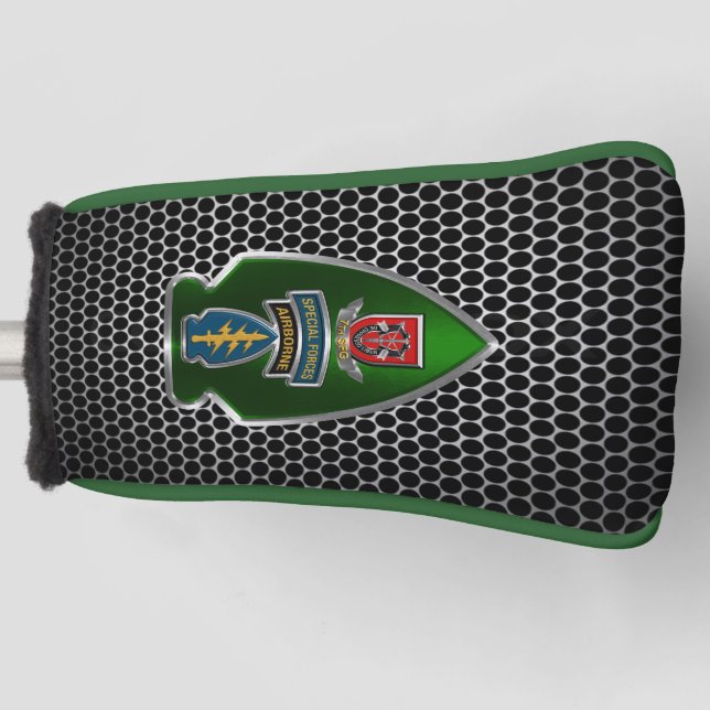 7. Sondereinsatzgruppe (Im Flugzeug) Pfeilspitzen  Golf Headcover (Vorderseite)