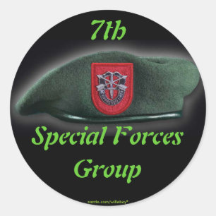 7. Sonderkräfte Grüne Berets Veteranen Sticker