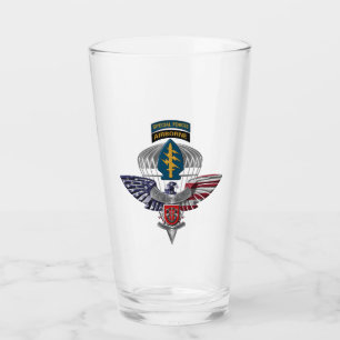 7. Special Forces Group (Im Flugzeug) Adle Veteran Glas