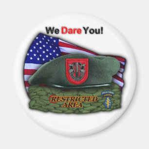 7. Spezielle Kräfte Grüne Berets sfets vets Magnet