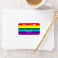 7 Streifen Regenbogen-Stolz