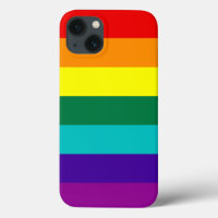 7 Streifen Regenbogen-Stolz