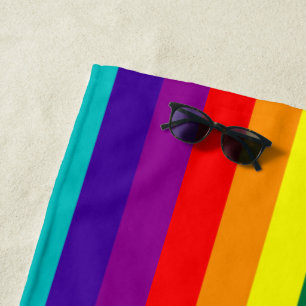 7-Stripe Rainbow Pride Flag  Strandtuch