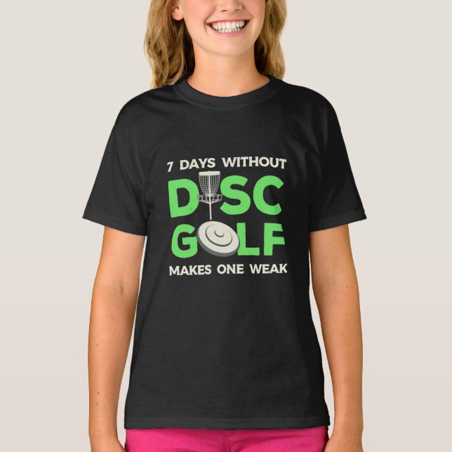 7 Tage ohne FestplattenGolf T-Shirt (Vorderseite)