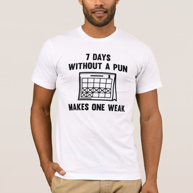 7 Tage ohne Puff T-Shirt (Vorderseite)