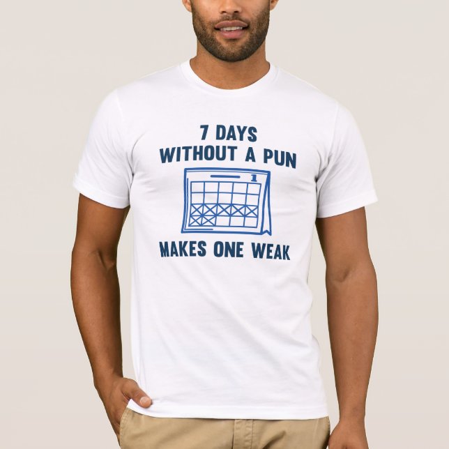 7 Tage ohne Puff T-Shirt (Vorderseite)