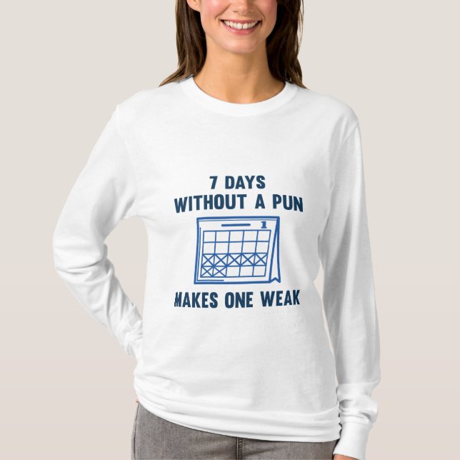 7 Tage ohne Puff T-Shirt (Vorderseite)