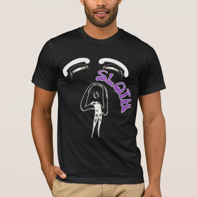 7 Todesfälle - Faulheit T-Shirt (Vorderseite)