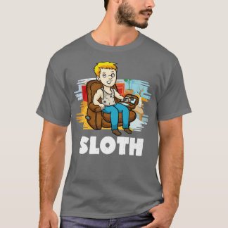 7 Tödliches Sins Sloth Halloween-Kostüm T-Shirt