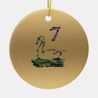 7. u. 8. Tagesweihnachtsdekoration Keramik Ornament