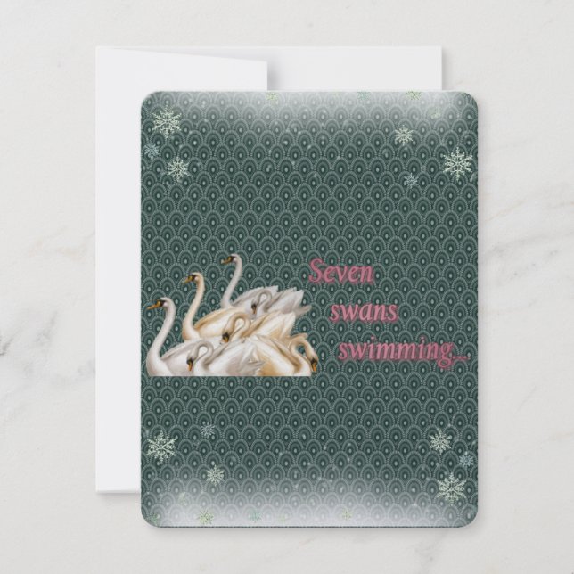 7. Weihnachtsfeiertag... Feiertagskarte (Vorderseite)