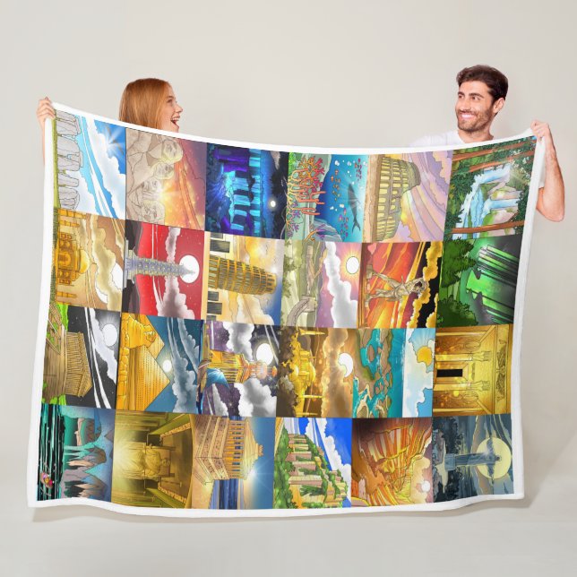 7 Wonders Blankets  Fleecedecke (Beispiel)