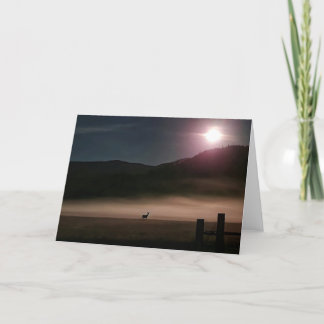 7"x5" Faltkarte | Moon Deer Karte