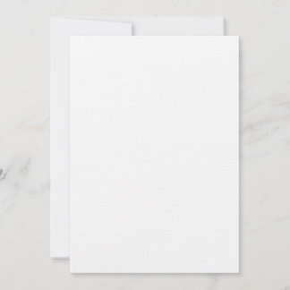 7" x 5" Leinenpapier Einladung Hochzeitsfeiern