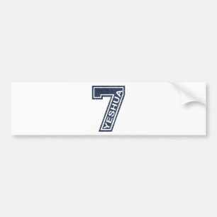 7 Yeshua schiefer Jean Autoaufkleber