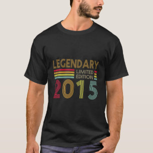 7 Yrs Old Retro Legendary 2015 Limited Edition 7th T-Shirt