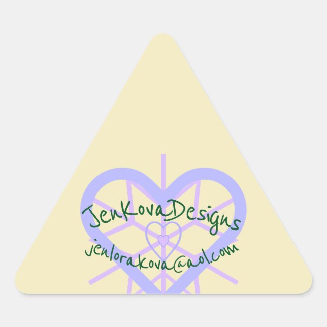 7JK TRIANGLE STICKER (Vorderseite)