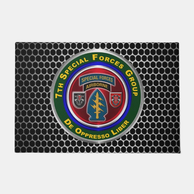 7th Special Forces Group Airborne Fußmatte (Vorderseite)