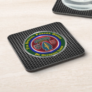 7th Special Forces Group Airborne Getränkeuntersetzer