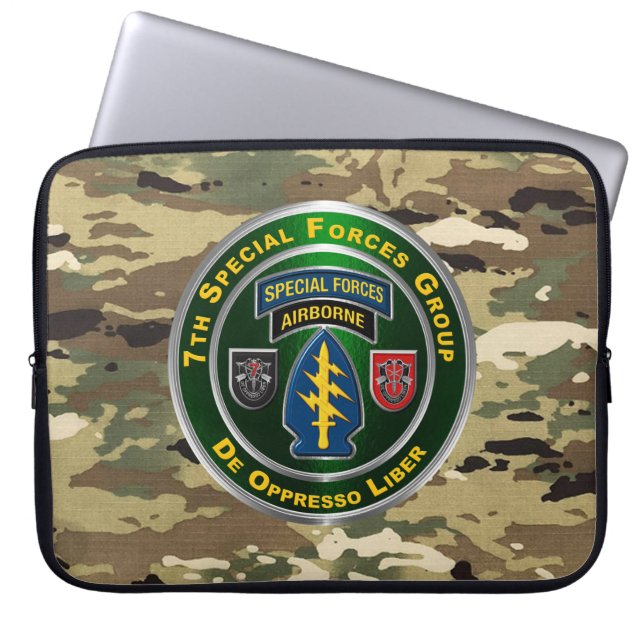 7th Special Forces Group  Laptopschutzhülle (Vorderseite)