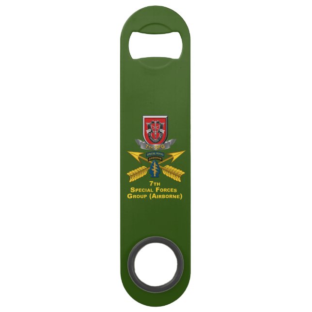 7th Special Forces Group    Speed Flaschenöffner (Vorderseite)
