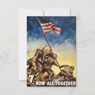 7th War Loan Now All Together Einladung