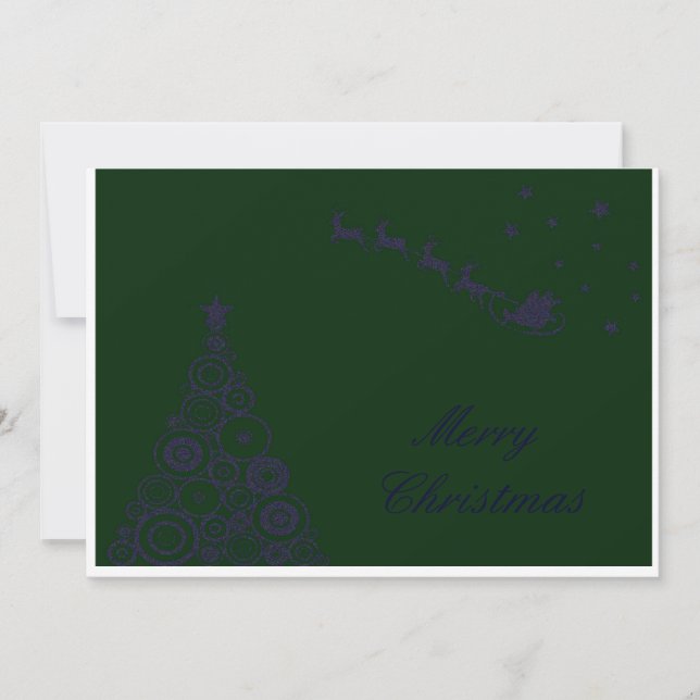 7x5 Weihnachtskarte Einladung (Vorderseite)