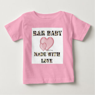 7x7Baby's gemacht mit Liebe durch Dani Baby T-shirt