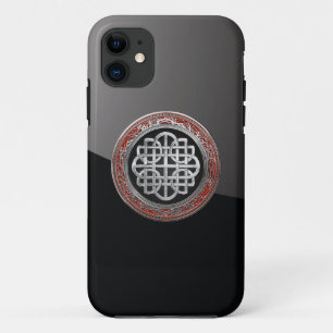 [800] Sacred Celtic Silver Knot Cross Case-Mate iPhone Hülle