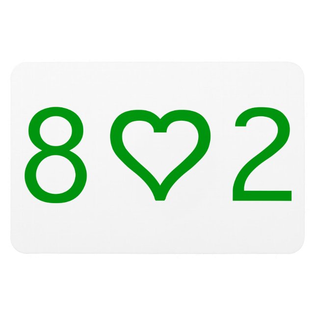 802 Foto Magnet (Horizontal)