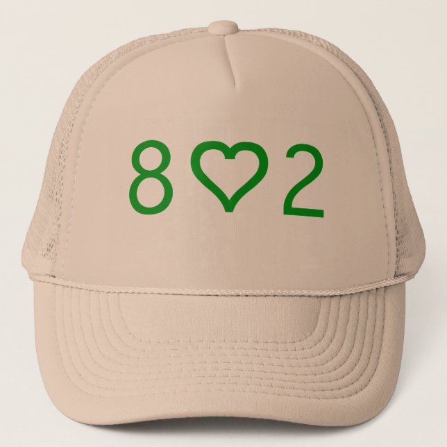 802 Trucker Hat Truckerkappe (Vorderseite)