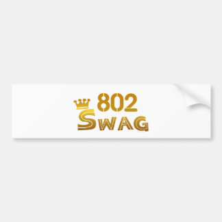 802 Vermont Swag Autoaufkleber