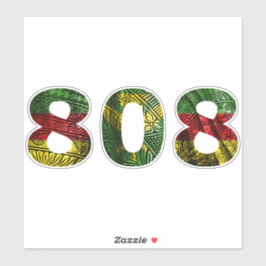 808 Hawaii Tibal Kanaka Maoli Aufkleber