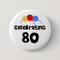 80 achtzig 80. Geburtstag feiern