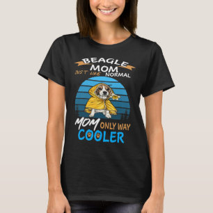 80 Beagle Mama Cooler T-Shirt