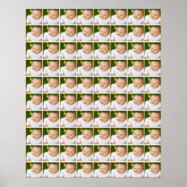 80 Einzelfoto Collage Personalisiert Poster