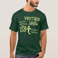 80. Geburtstag 1934 oder Jedes Jahr Vintage Grün C