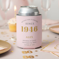 80. Geburtstag 1946 Andenken Elegant Personalisier