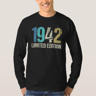 80. Geburtstag Ladys Mens 80 Jahre 1942 15 T-Shirt