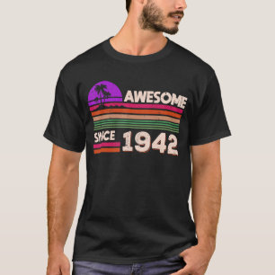 80. Geburtstag Männer Frauen Phantastisch seit 194 T-Shirt