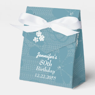 80. Geburtstag, personalisierter Geschenkschachtel