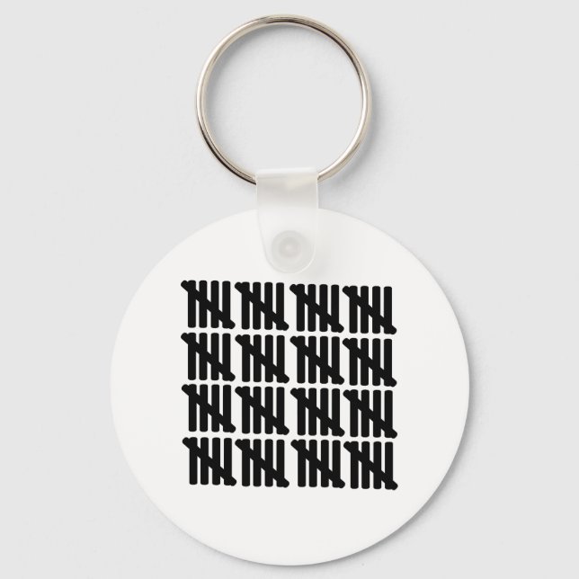 80. Geburtstag Schlüsselanhänger (Vorderseite)