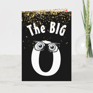 80. Geburtstag Spaß auf Black Card Karte