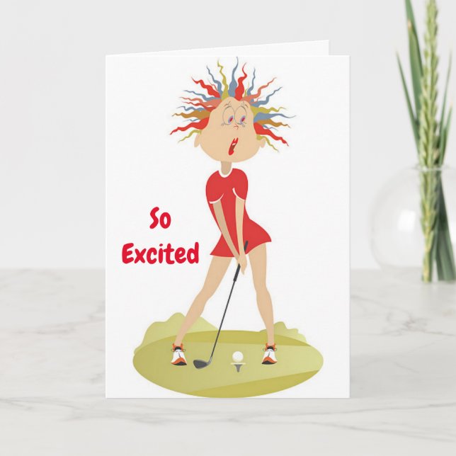 **80. GEBURTSTAG SPASS FÜR GOLFER** Card Karte (Vorderseite)