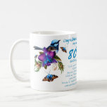 80. Geburtstags-Großmutter-Tasse Tasse<br><div class="desc">80. Geburtstags-Großmutter-Tasse</div>