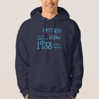 80. Geburtstagsgeschenk 1933 Vintager Brauname für