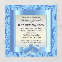 80. Geburtstagsparty |DIY Text