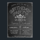 80. Halbpension Geburtstagsfeier Einladung<br><div class="desc">80. Chalkboard Party Geburtstagsfeier Einladung - der gesamte Text ist bearbeitbar, um Ihren Standort, Datum, Alter, Namen zu Anzug. Einfach alle Informationen zu ändern, einfach neue Wörter in die dafür vorgesehenen Felder eingeben. Bearbeitbarer Text: Celia Anderson, bitte schließen Sie sich uns für einen BIRTHDAY PARTY (Alter) 13/06/2016 @ 18:00 Uhr...</div>