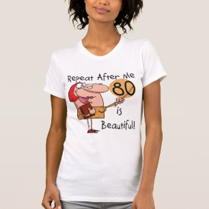 80 ist schöne T - Shirts und Geschenke