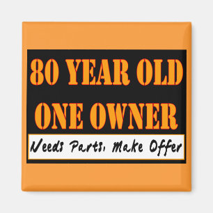 80 Jahre alt, ein Eigentümer - benötigt Teile, mac Magnet